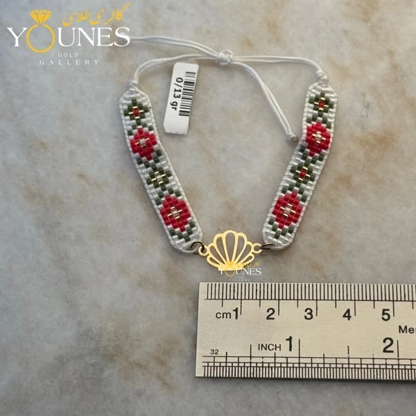 دستبند میوکی صدف طلا